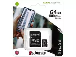 MEMORIA MICRO SD 64GB KINGSTON CLASE 10