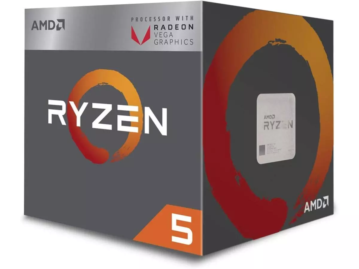 Micro AMD RYZEN 5 2400G Quad-Core 3.6 GHz AM4 - 1