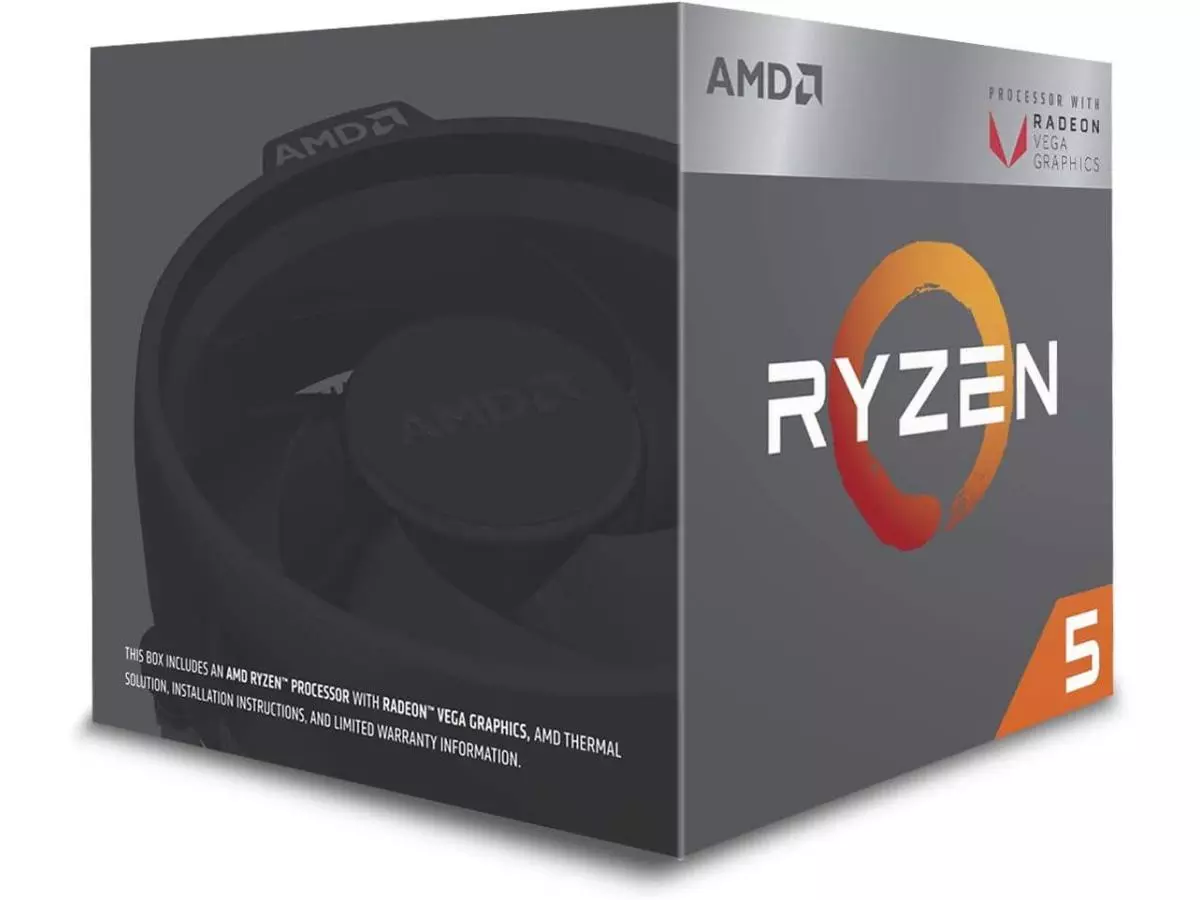 Micro AMD RYZEN 5 2400G Quad-Core 3.6 GHz AM4 - 2