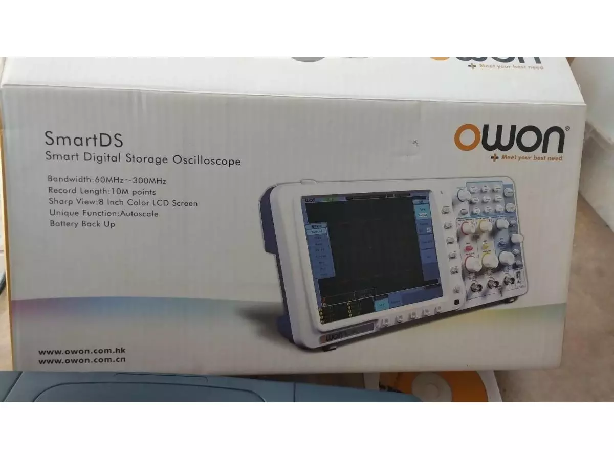 Osciloscopio Digital Owon 100 Mhz Sds7102 - 3