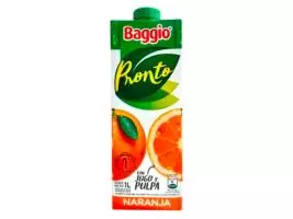 Jugo Baggio Pronto Sabor Naranja 1 litro