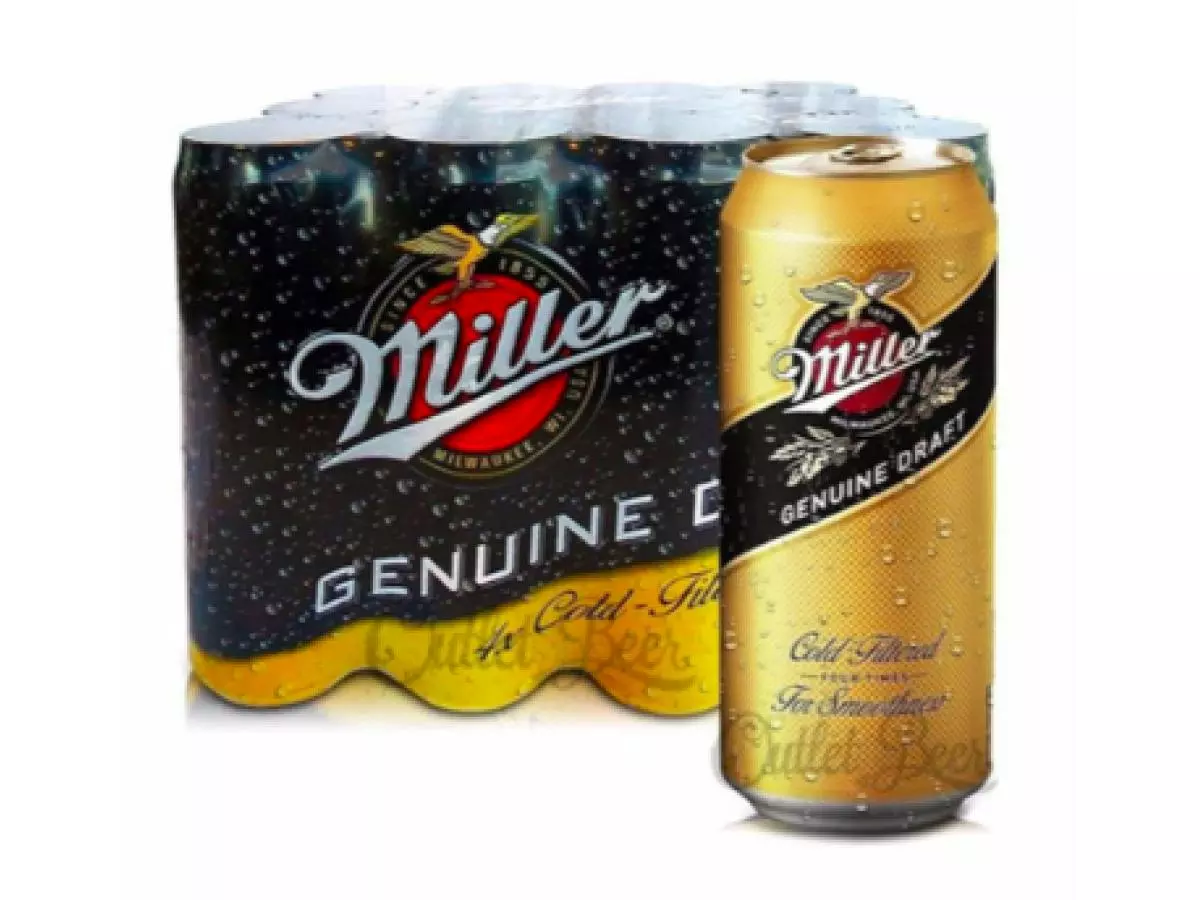 Cerveza en lata Miller 473 Ml - 1