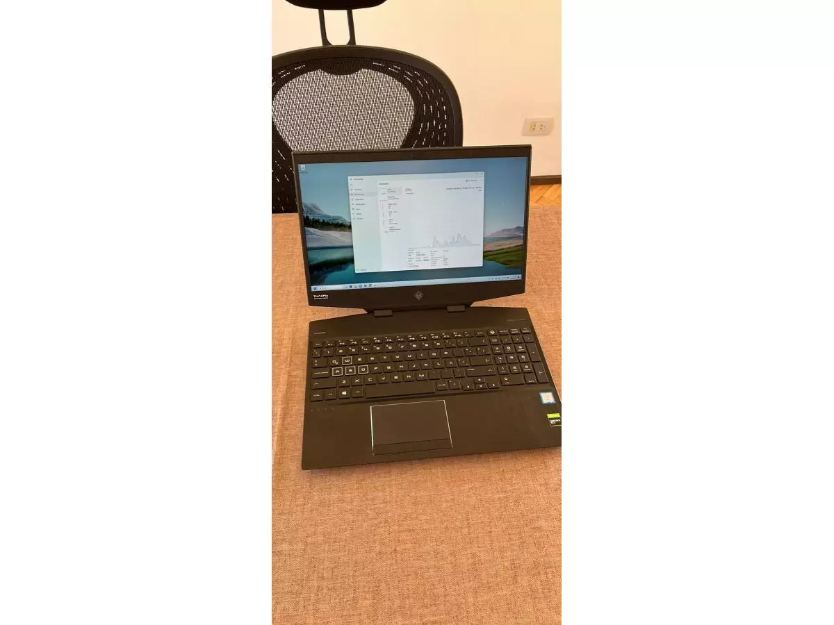 Laptop gamer HP Omen 15. i7-9750H - GTX 1660 Ti - 1