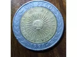 Moneda de 1 peso 1994