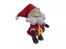 Papá Noel tejido a crochet