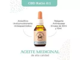 ACEITE MEDICINAL CBD - Cannabis sativa L Destroyer - Imagen 2
