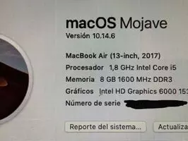 Macbook Air (13 inch, 2017) i5 8gb - Imagen 6