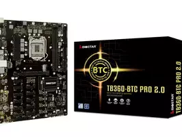 Motherboard BIOSTAR TB360-BTC PRO 2.0 Para Minería - Imagen 1