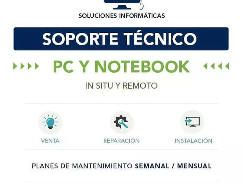 Sopote Tecnico de Notebook y PC - 1