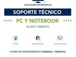 Sopote Tecnico de Notebook y PC