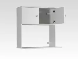 Mueble para microondas colgante c/2 puertas MCR060 - Imagen 3