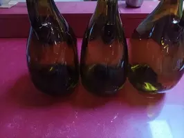 Unicos Botellones De Diseño Ambar Vidrio 3lt Aceit - Imagen 2