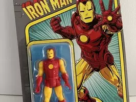 Marvel Legends Iron man - retro collection - Imagen 1