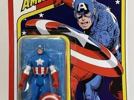 Capitan America Marvel Legends retro collection - Imagen 1