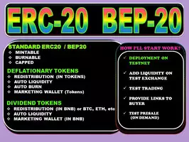 Creación de token ERC20 o BEP20