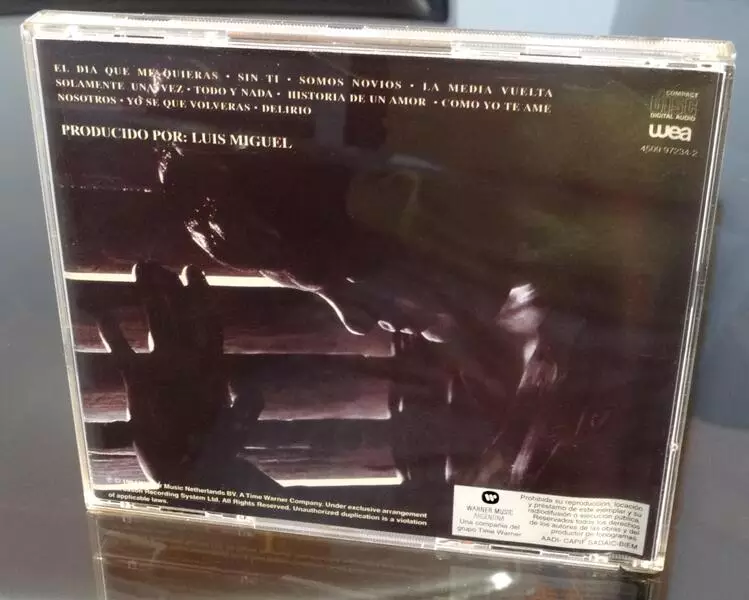 LUIS MIGUEL - SEGUNDO ROMANCE - CD 1994 Importado - 2