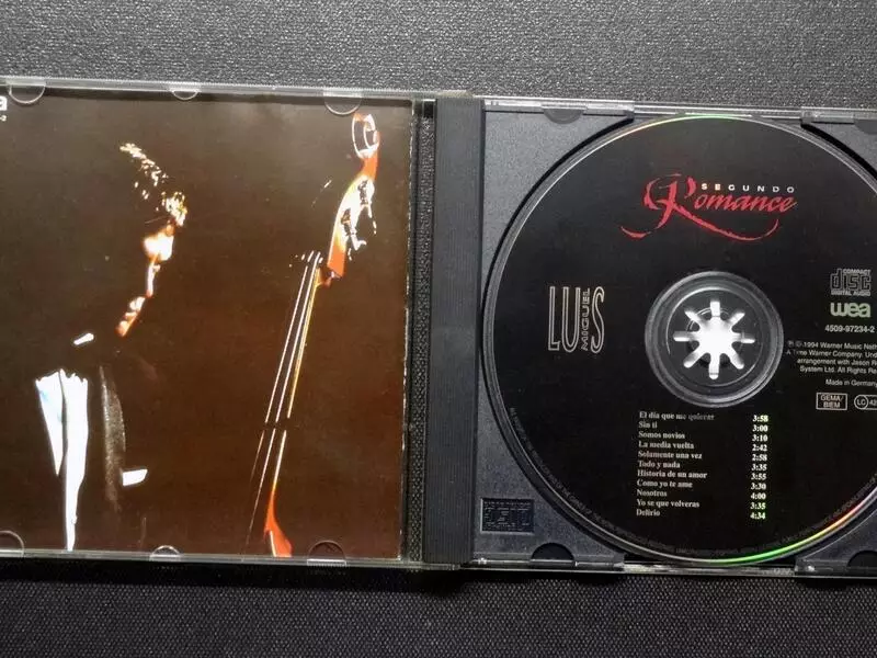 LUIS MIGUEL - SEGUNDO ROMANCE - CD 1994 Importado - 3