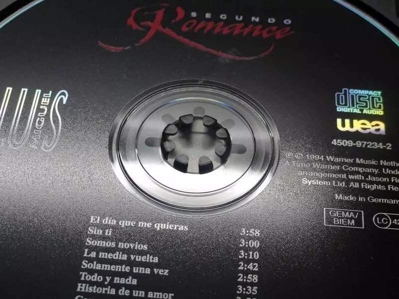 LUIS MIGUEL - SEGUNDO ROMANCE - CD 1994 Importado - 5