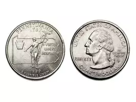 USA MONEDA 1/4 Dólar - Estado Pensilvania - 1999 P - Imagen 4