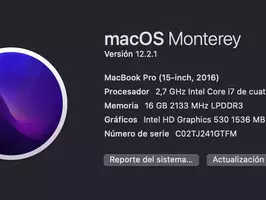 MacBook Pro 15" 2016 Retina Touch Bar 512GB - Imagen 3