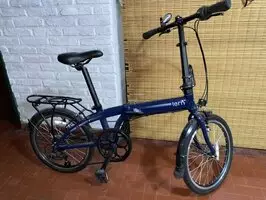 Bicicleta Urbana Tern A7 Azul, excelente estado - Imagen 2