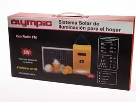 SISTEMA SOLAR DE ILUMINACION RADIO FM