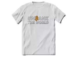 Remera Sublimada: Unbank The World