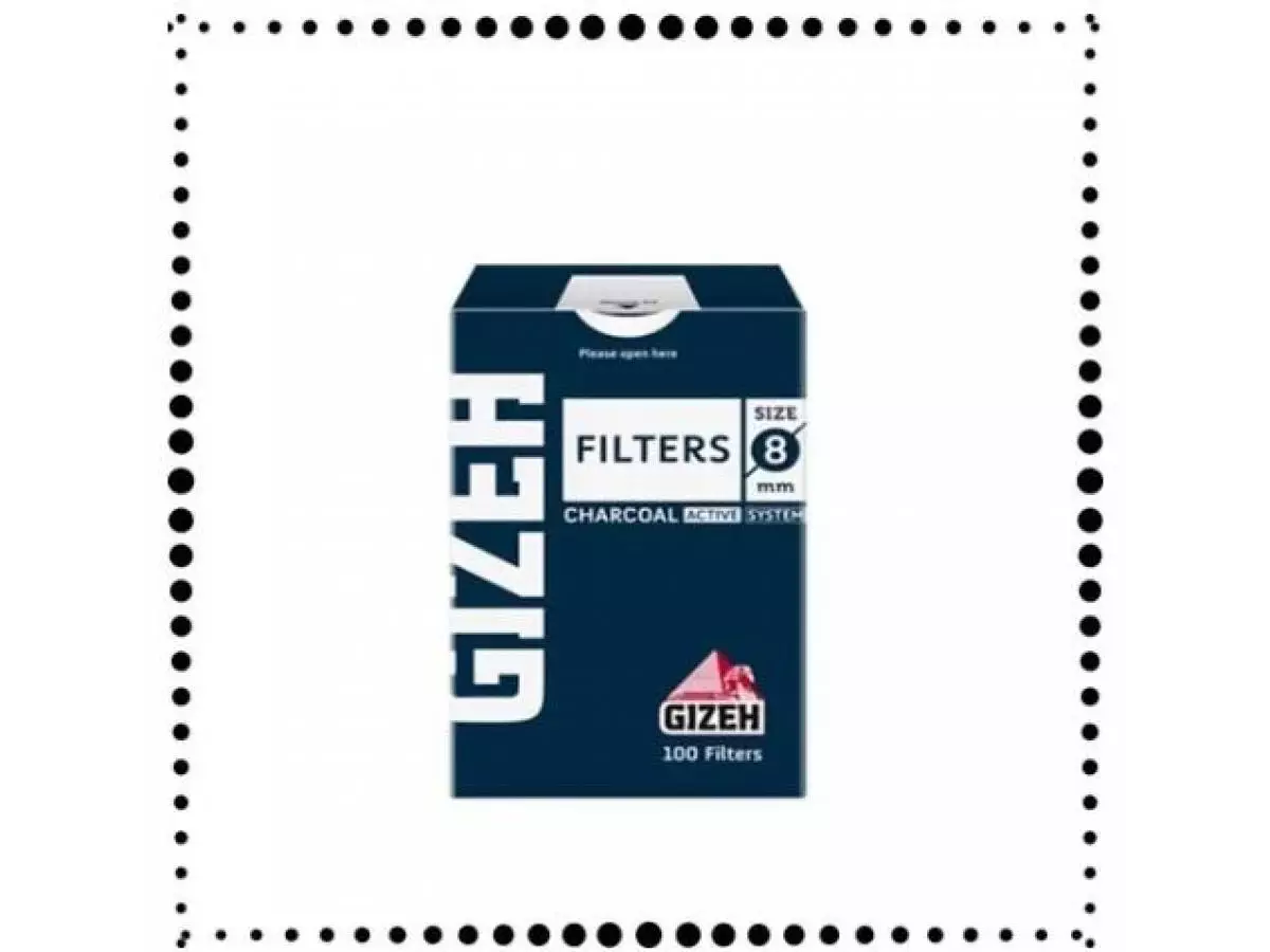 Filtro Gizeh Carbono Regular 8 Mm - 1