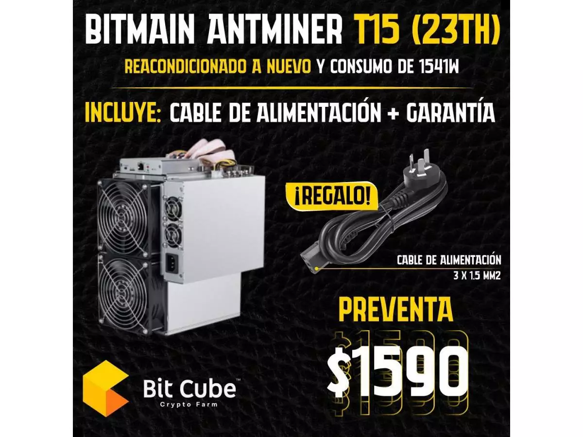 BITMAIN ANTMINER T15 23 TH - 1