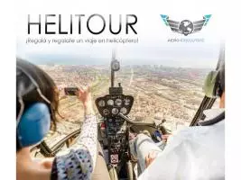 Helitour, un paseo inolvidable en helicóptero.