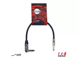 Cable Interpedal Plug Codo Recto 30cm Neutrik - Imagen 2