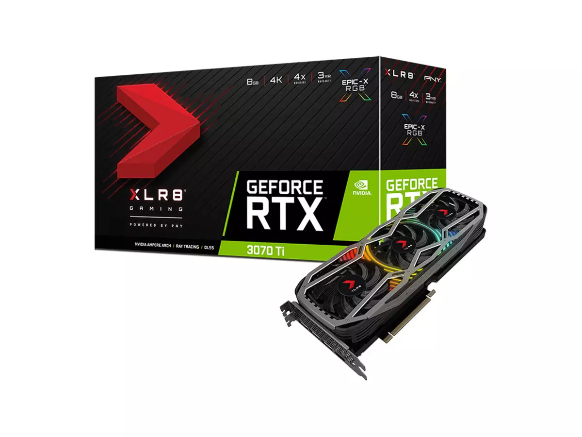PNY GeForce RTX 3070 Ti 8GB XLR8 Gaming REVEL EPIC - 7