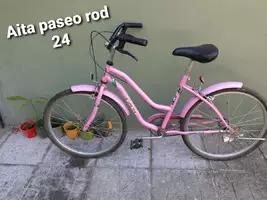 Bicicleta AITA playera dama rodado 24