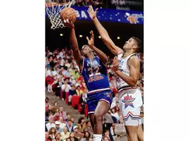 Camiseta NBA Magic Johnson All Star 1991-1992. - Imagen 5