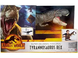 Dinosaurio T-rex super colossal Jurassic world
