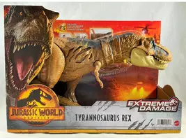 Dinosaurio T-rex Jurassic World Extreme Damage