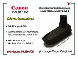 Canon Bp-50 Grip Para Camara Canon Eos 50/ Elan Ii - Imagen 2