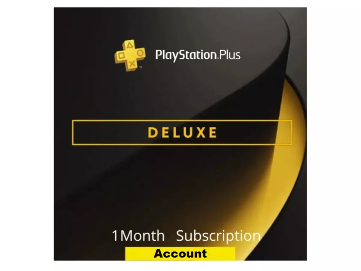▷ Suscripción plus Deluxe 1 mes para PS4 y Ps5