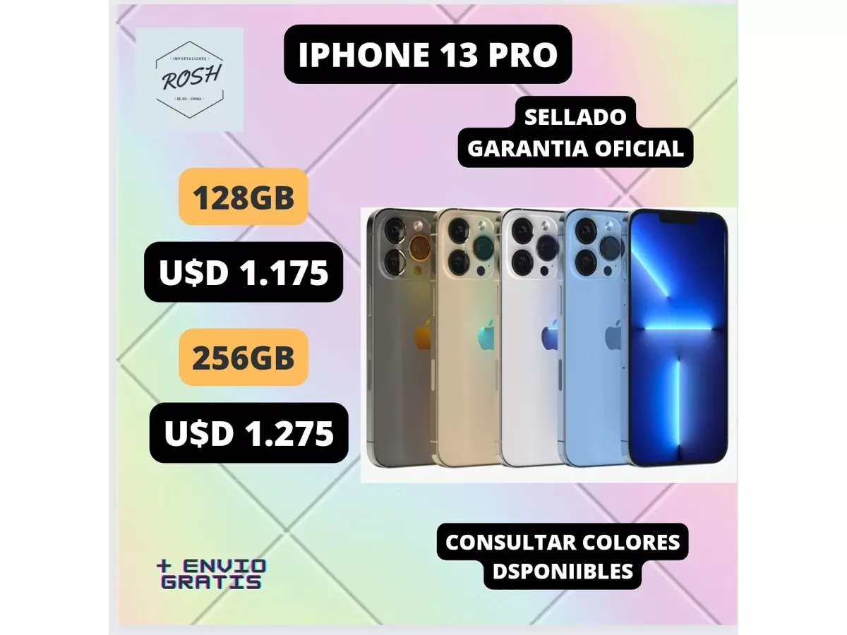 iPhone 13 Pro Sellado/Garantía oficial - 1
