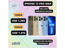 iPhone 13 PRO MAX sellado/Garantía oficial