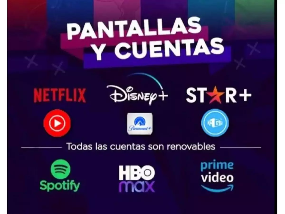 Servicio NETFLIX HBO Max, Disney+, Star+ y mas - 3