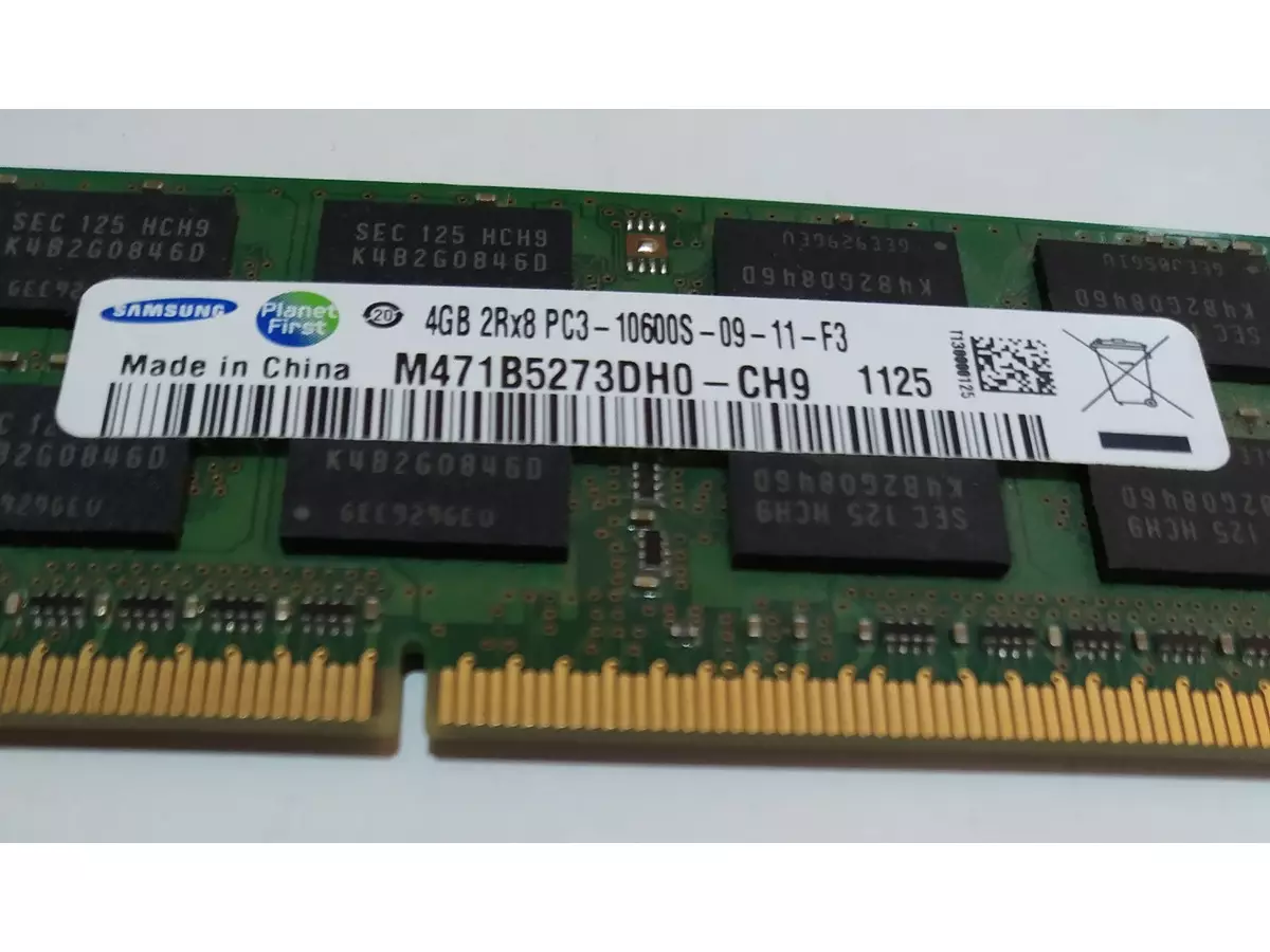Memoria RAM 4GB DDR3 1333 Samsung para Notebook - 5