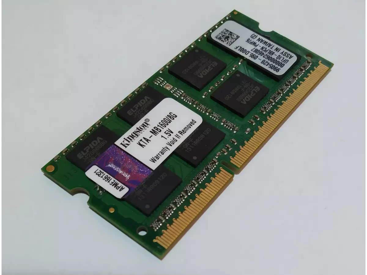 Memoria RAM Kingston 8GB DDR3 1600 para Notebooks - 4