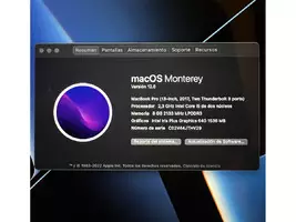 Macbook pro 2017 space grey i5 256GB SSD 8GB RAM - Imagen 2