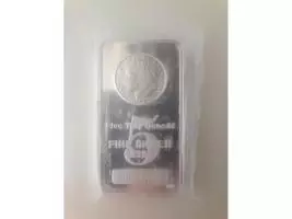 Lingote de plata 999 peso 155,5 gramos - Imagen 1