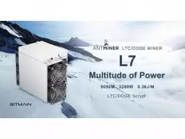 stock Bitmain Antminer L7 9500GhS - Imagen 3