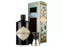 Gin Hendricks 43.4° Estuche 1x750cc + Jigger