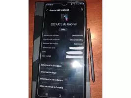 Samsung S22 Ultra 12GB Black USADO -27%OFF + funda - Imagen 5